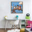 Cadre flottant Parisian Chic Birds in Paris, design par Lucia Heffernan-32507480-32507481
