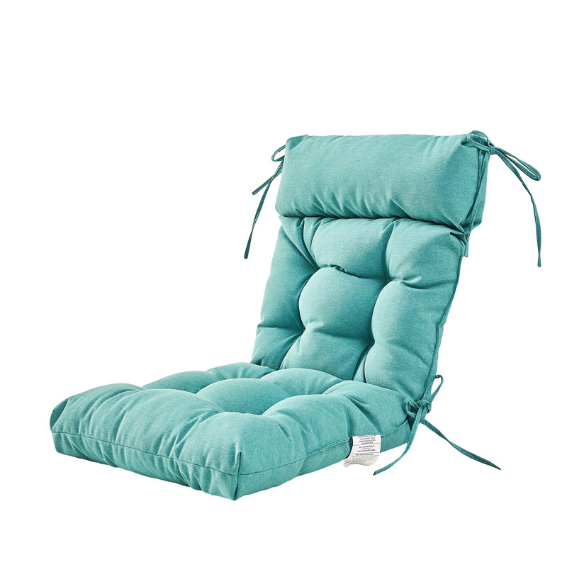 Cassella Outdoor 4'' Seat Cushion, Aqua Blue