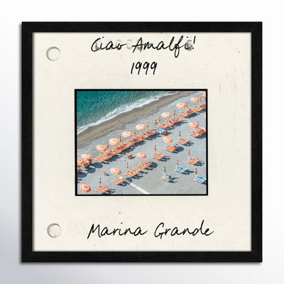 Amalfi, Italy - Marina Grande Print by Danita Dalmont