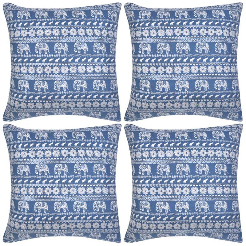Stallcup Square Cushion Cover, 40 x 40cm, Blue