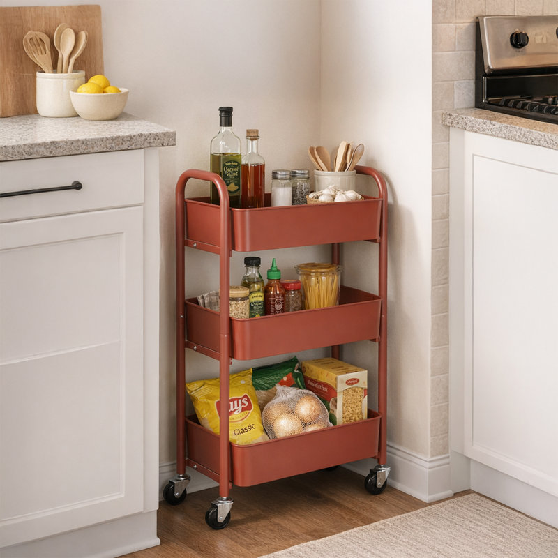 Chariot utilitaire roulant, Red