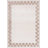 Bakersfield Machine Washable Modern Geometric Bordered Beige Area Rug-210294879