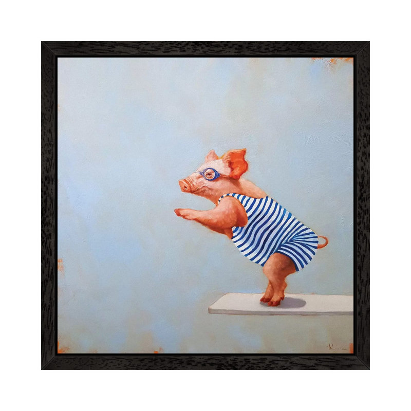 Lucia Heffernan - Wrapped Canvas Print, 66.04 cm H x 66.04 cm W, Black Framed Canvas
