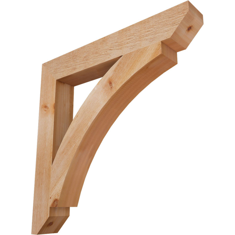Support pour scie brute à lattes l 6 po x P 42 po x H 42 po Thorton, Cèdre rouge, H 42 po x l 6 po x P 42 po