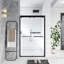 Porte de douche coulissante double l 48 po x H 75 po-104339003