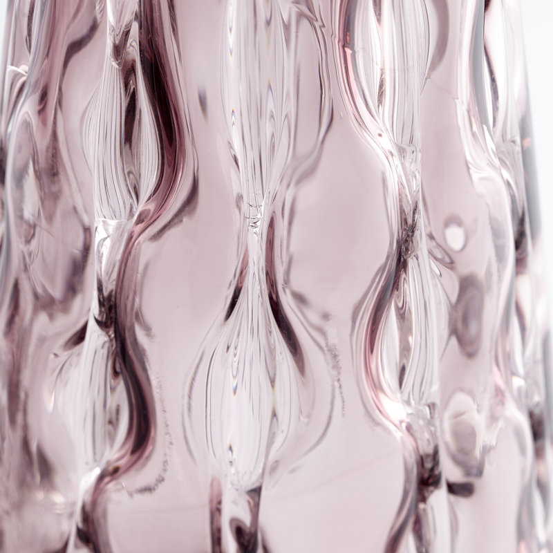 Geneva Glass Table Vase, 17.5" H x 8" W x 8" D