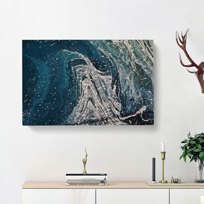 Way To My Dreams In Abstract - Wrapped Canvas