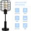 Lampe de table noire 16,2 po Keidyn