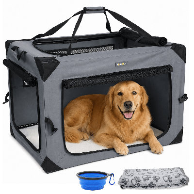 Steel Pet Soft-Sided Crate