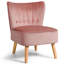 Herron Velvet Side Chair-888943823