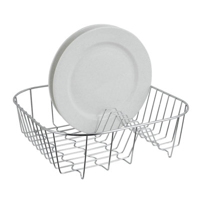 Small Dish Rack in Chrome