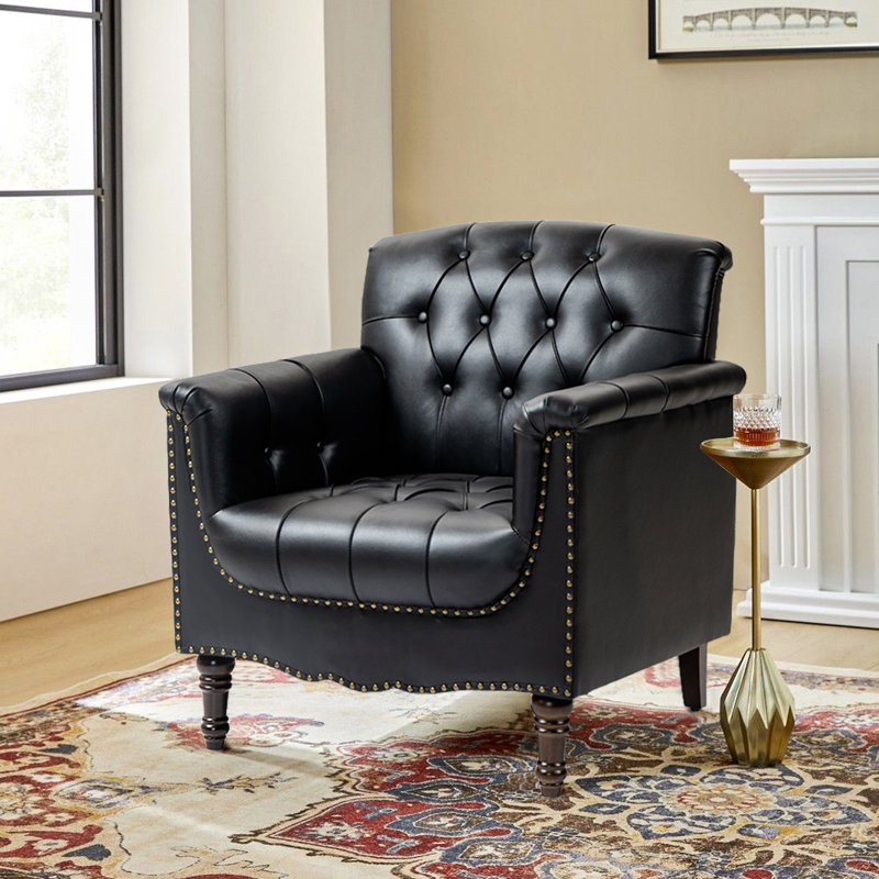 Fauteuil Enoks, Noir