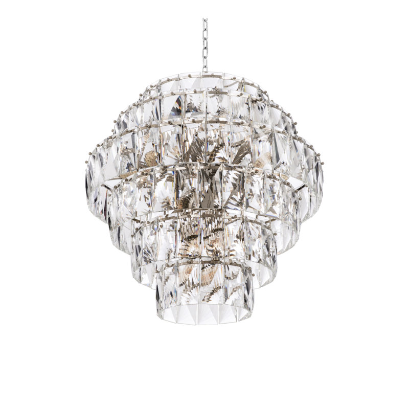 Amazone 26 - Light Chandelier, Clear