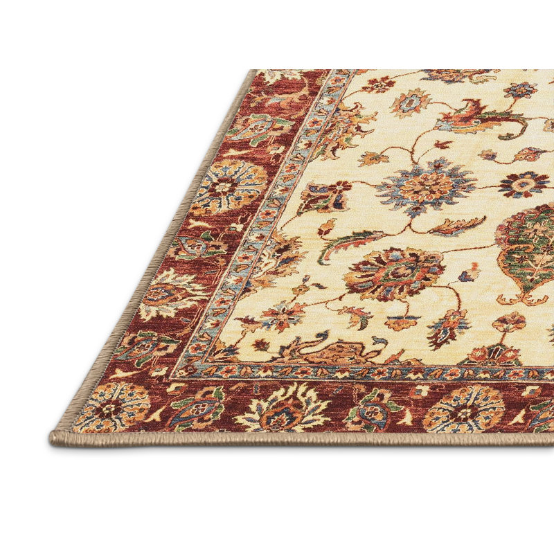 Oriental Indoor Rug, Rectangle 5' x 7'