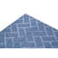 Cotton Area Rug in Blue