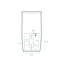 Toilette allongée une pièce à double chasse 1,1 / 1,6 gallon St. Tropez-1623405248-1623405251-1645430537