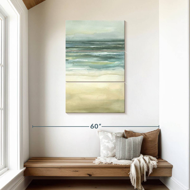 Mer tranquille III, 45" H x 28" W