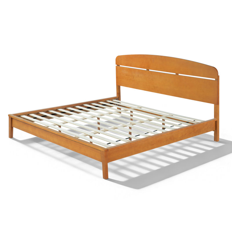 Structure de lit Ulmer Mid-Century Modern, King