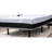 Twin Xl X Series Upholstered Platform Foundation - Modern Look, Adjustable Legs, 1000 Lbs Weight Support, Gray Upholstery, Steel, Foldable Hinged Design Woven, Leg Heights, Limit, Steel Construction,-512163962