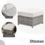 Ensemble de conversation d'extérieur pour 6 personnes avec coussins Kaizon-97850033