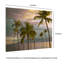 «Hawaii Palm Sunset 1», art de lattes en bois par Carlos Vargas-86785693