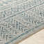 Tapis turquoise / gris tissé à la machine Tomas-1751149744