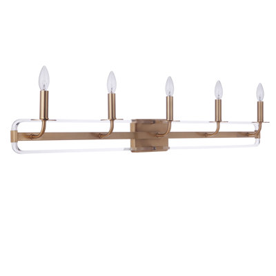 Éclairage pour salle de bain 5 lumières