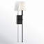 Monroe 1-Light Wall Sconce in Matte Black-19291516-90296865