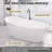 67'' x 29.5'' Freestanding Soaking Acrylic Bathtub