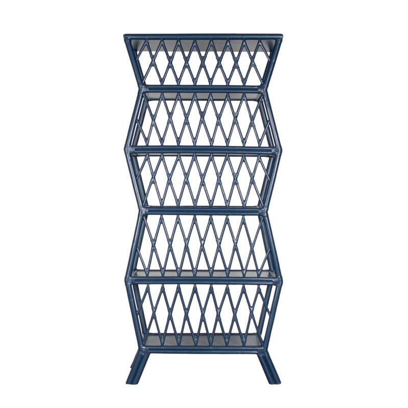 Bibliothèque étagère Newtown H 80,5 "x l 36", Marine