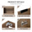 Meuble-lavabo simple 24 po avec plateau en résine-1006780546
