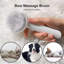 Hamac pour chat pliable pour fenêtre avec brosse de toilettage polyvalente pour animaux 1 pièce