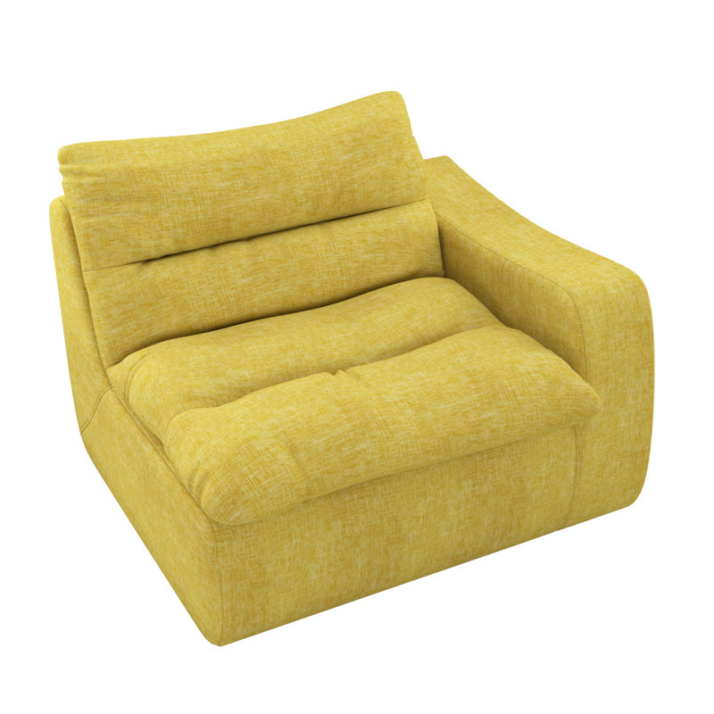 Canapé modulaire moderne, Jaune