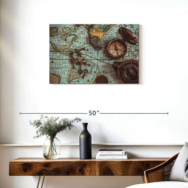 Aletra Maps, 20" H x 30" W