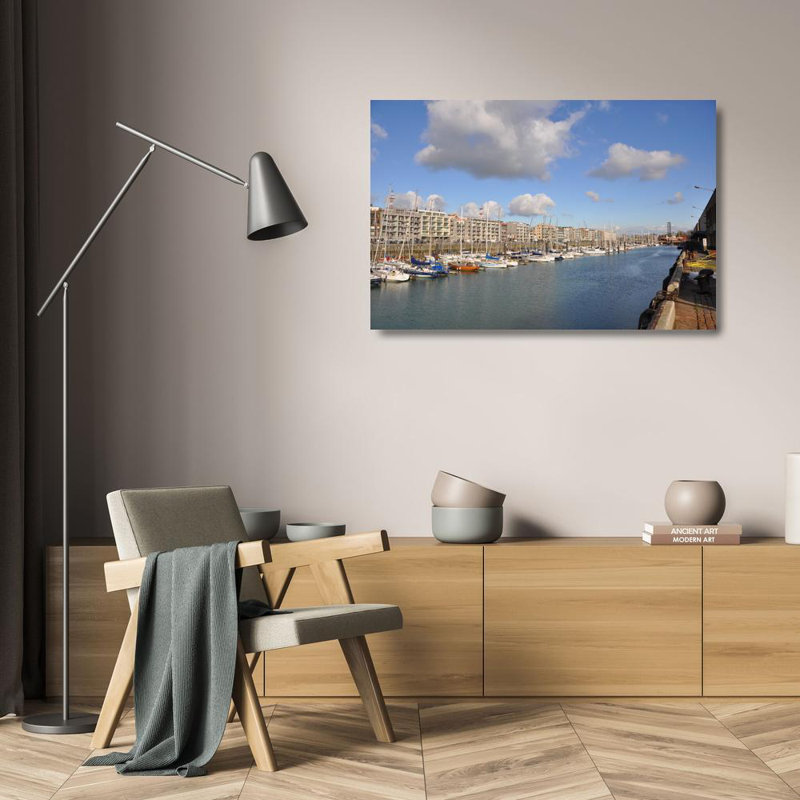 Zeebrugge Marina, Belgique, H 16 po x l 24 po