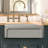 Whitehaus 30” Reversible Single Bowl Fireclay Kitchen Sink: 2-1/2" Lip, Beveled Front Apron-93363834