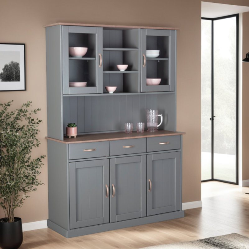 Westerland Sideboard, Gray/Sepia/Brown