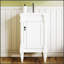 Meuble-lavabo moderne de 18 pouces avec lavabo, armoire de rangement compacte pour petits espaces, lavabo simple avec tablette réglable-1905382973