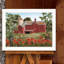 «Summer Days» par Billy Jacobs - Reproduction d'art sur papier encadrée-1492594384-1492594385