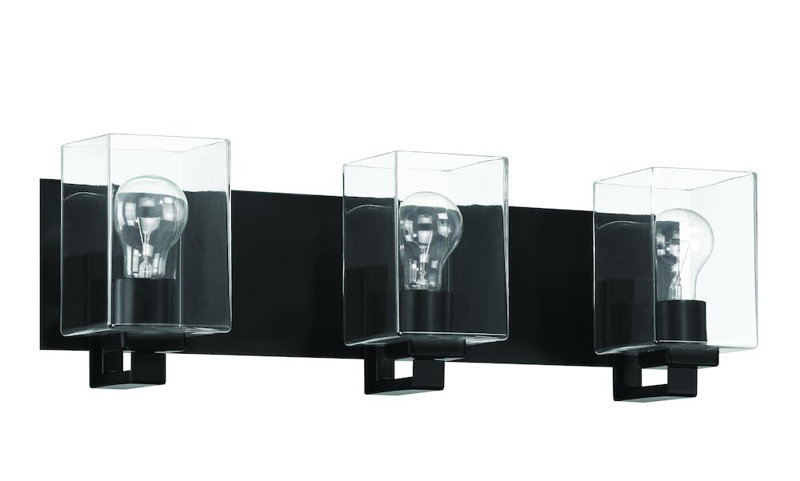Meuble-lavabo, Noir mat