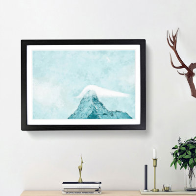 Mountain Summit - Picture Frame Graphic Art Print