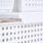 White 4-Pack Foldable Storage Box Plastic Wardrobe Storage Bin-XL Size 25qt-106035934