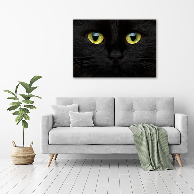 Cat'S Eyes - Wrapped Canvas Print