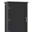 Grande armoire de rangement en bois avec 2 tiroirs de taille différente, tablette réglable