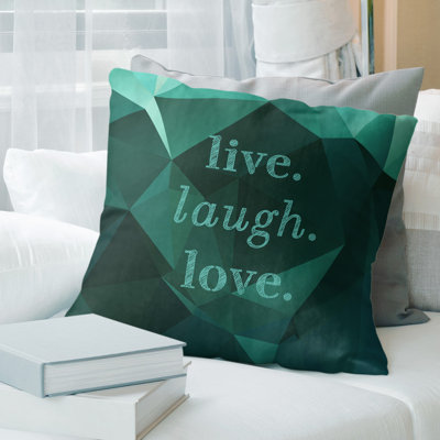 Coussin de rire vivant en faux gemme