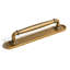 Poignée barre en laiton antique 5 po Center to Center American Classic avec contre-plaque-138644447-138644446