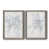 Toile avec cadre gris