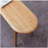 Natural oak dining table and chairs, living room chair-111149136