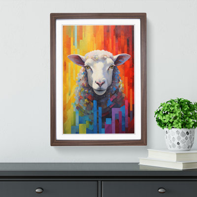 Sheep - Framed Print