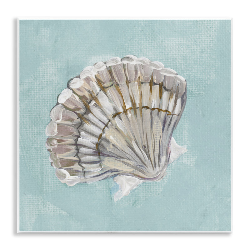 Art mural en coquille de palourde brossée par Julie DeRice